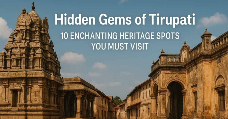 hidden gems Tirupati heritage