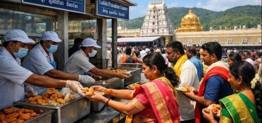 Vada Prasadam Tirumala Online prasadam distribution at Tirumala
