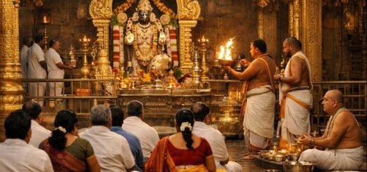 Tirumala L1 Break Darshan early morning temple view