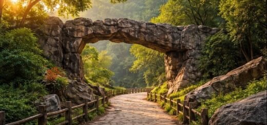 Tirumala Silathoranam Timings Routes natural stone arch in Tirumala hills