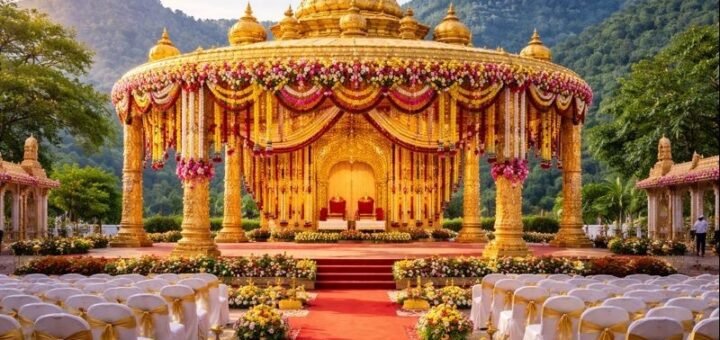 Ttd Kalyana Mandapam Marriage setup at Tirumala venue