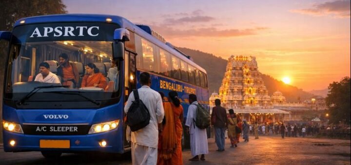 Apsrtc One Day Tirupati Darshan Package bus travel and temple visit