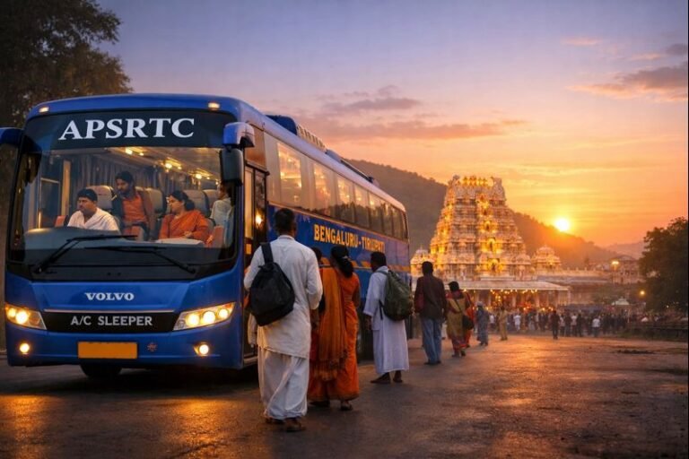 Apsrtc One Day Tirupati Darshan Package bus travel and temple visit