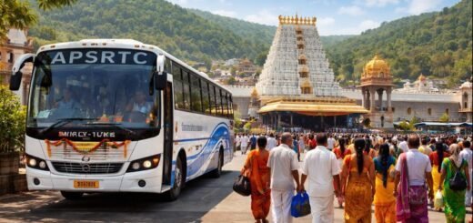 Apsrtc Tirumala Special Darshan travel and pilgrimage scene.