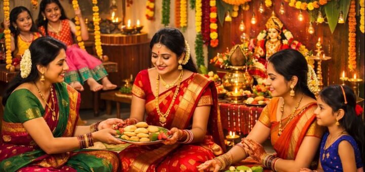 Atla Taddi Pooja Vidhanam Telugu ritual with offerings