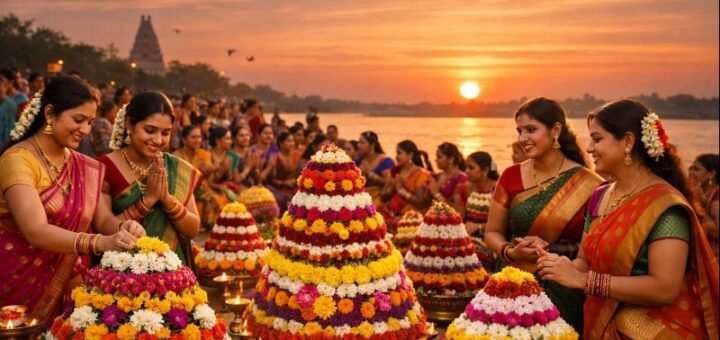 Bathukamma 2022 Start End floral celebration in Telangana