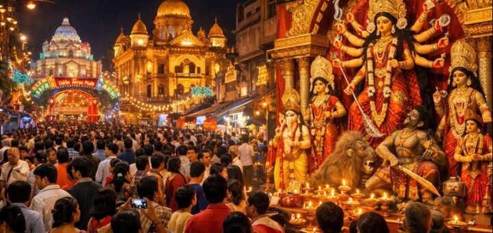 Bengali Calendar Kolkata Durga Puja 2022 Date Pooja Schedule festival scene