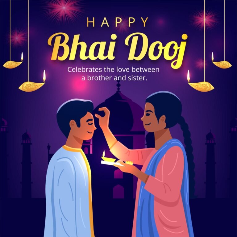 Bhai Dooj 2022 Date and ritual scene with tilak and puja thali