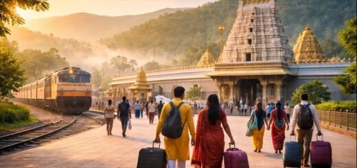 IRCTC Tirupati Darshan Train Package from Hyderabad pilgrims at Tirumala temple