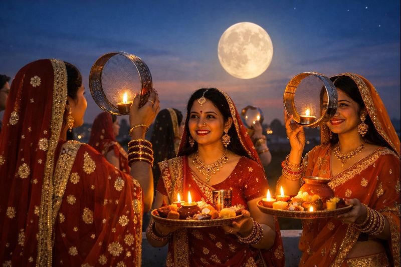 Karwa Chauth 2022 Date and Moonrise Pooja