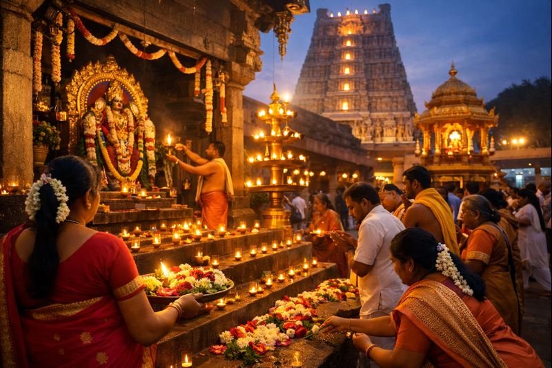 Masi Kiruthigai Dates 2022 traditional temple festival scene