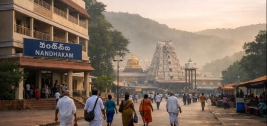 Nandakam Tirumala Ttd Rooms guesthouse accommodation near Tirumala temple