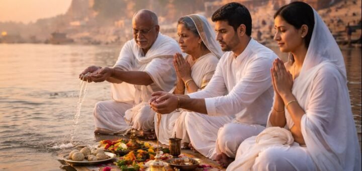 Pitru Paksha Shradh 2022 rituals by riverfront