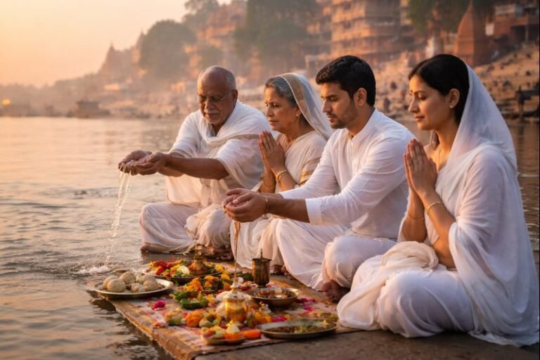 Pitru Paksha Shradh 2022 rituals by riverfront