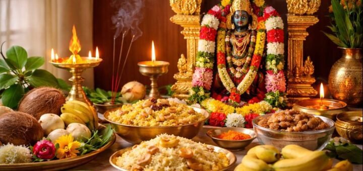 Purattasi Month Pooja Vidhanam Sani Viratham Procedure Online ritual setup