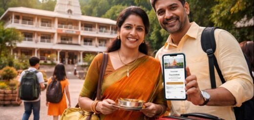 Tirumala Accommodation Online Booking with pilgrims checking into room