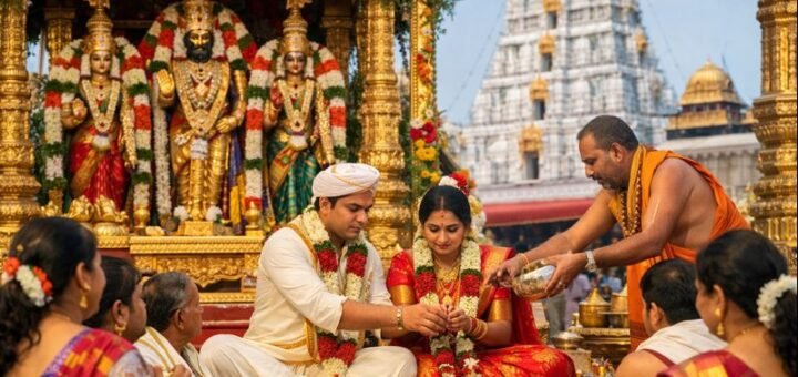 Tirumala Kalyanam Seva Tickets at Sri Venkateswara Temple ceremony