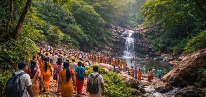 Tirumala Kumaradhara Theertham Dates scenic forest route and pilgrim visit.