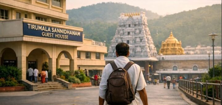 Tirumala Sannidhanam Guest House near temple view