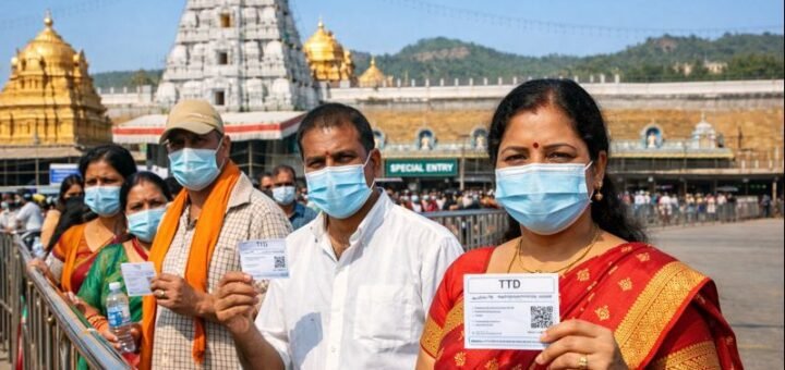 Tirumala Tirupati Darshan Covid temple pilgrims