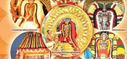 Tirumala Tirupati TTD Festival Calendar List 2022 Important Dates temple festival scene