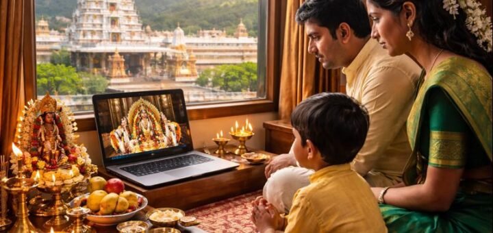 Tirumala Ttd Virtual Seva online participation scene