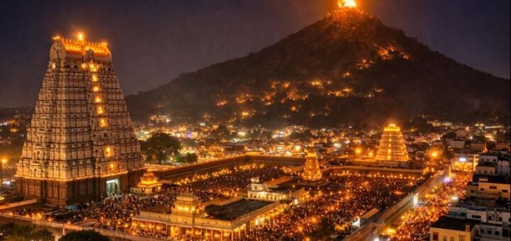 Tiruvannamalai 2022 Karthigai Deepam festival at Arunachaleswarar Temple