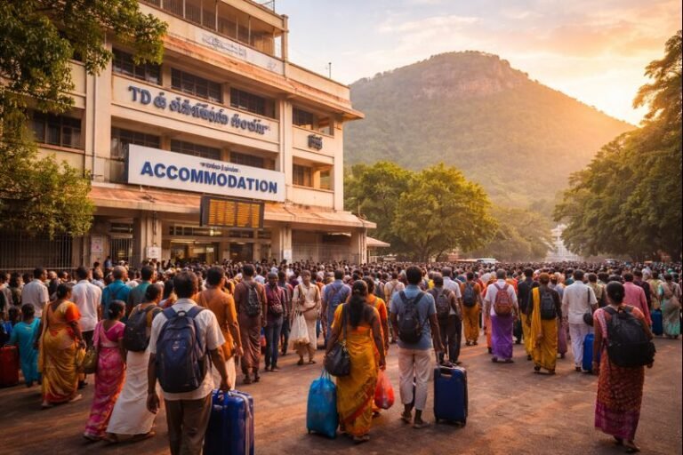 Ttd 100 Rs Rooms description at Tirumala with pilgrims