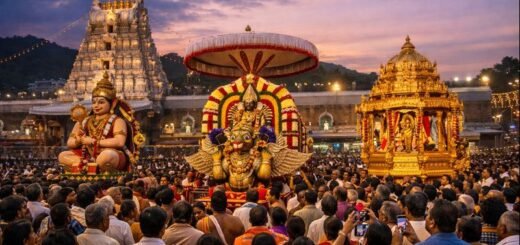 Ttd Brahmotsavam 2022 Tirumala festival procession at Tirumala Temple