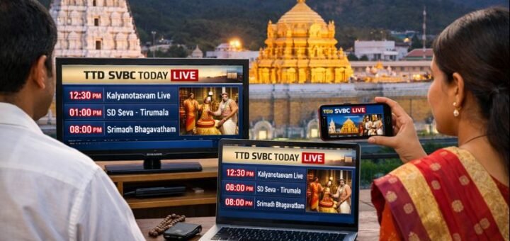 TTD SVBC Today LIVE Programs Schedule Watch Online stream on TV and phone