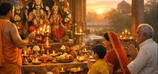 Vaishnava Parsva Ekadashi 2022 celebration and pooja setup