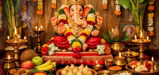 Vinayaka Chaturthi Pooja Vidhanam Telugu pooja scene