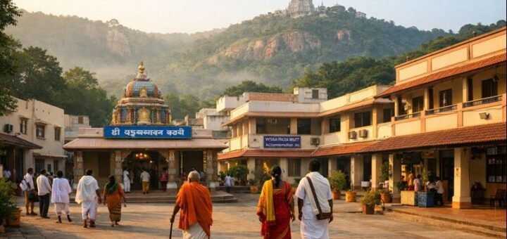 Vyasaraja Mutt Tirumala Online accommodation and Tirumala hills pilgrimage