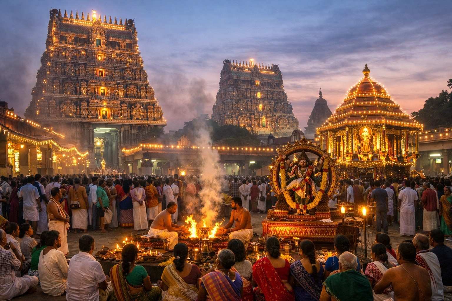 2023 Chidambaram Arudra Darshan at Nataraja Temple festival.