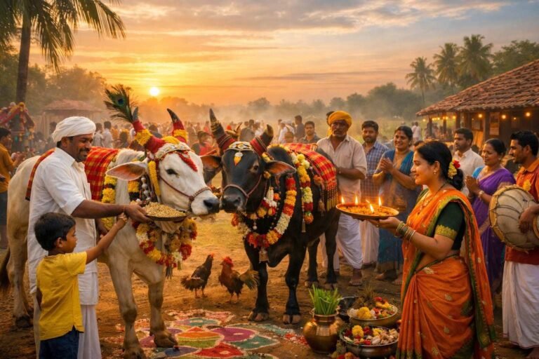 2023 Kanuma Dates Timings Telugu cattle festival celebration