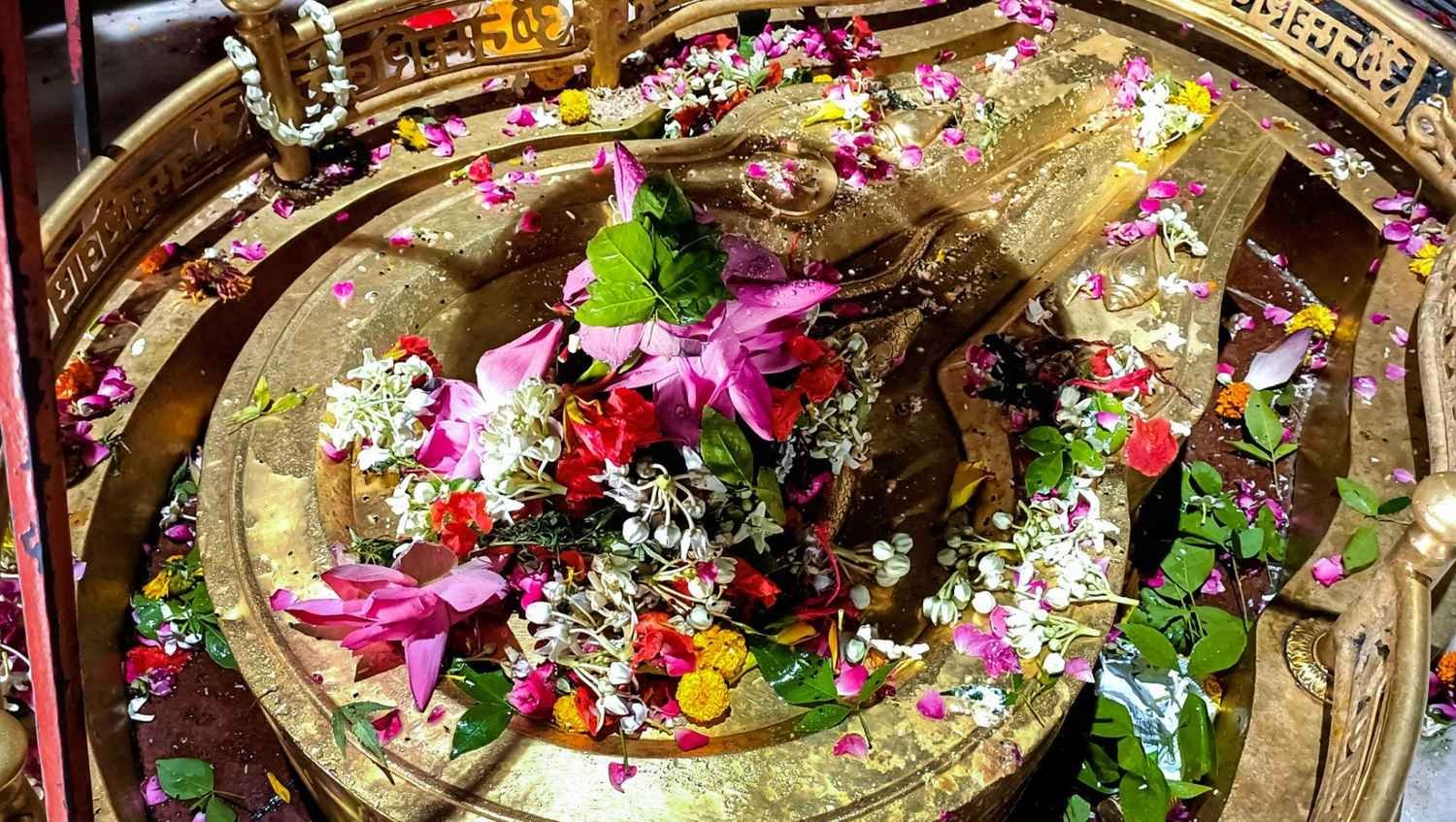 Karthika Somavaram Pooja Vidhanam ritual setup with lamps and offerings