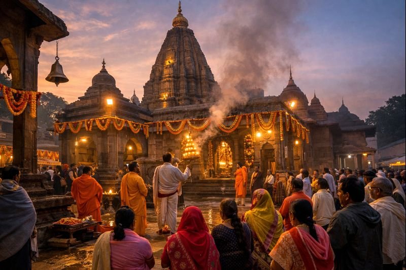 Kolhapur Mahalakshmi Temple Mahapuja travel and booking guide.