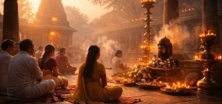 Margasira Bahula Ashtami 2022 temple prayer and rituals.
