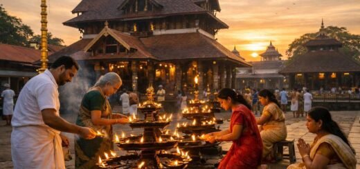 Neyvilakku Offering Guruvayoor Temple ghee lamp ritual