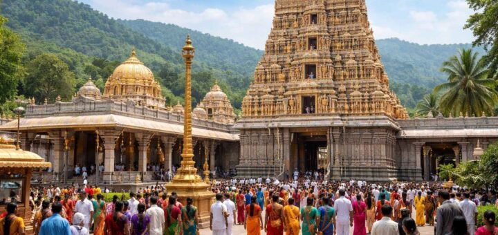 Srinivasa Mangapuram Importance History Legend Story temple panorama