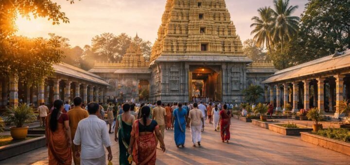 Srinivasa Mangapuram Special Darshan at Sri Kalyana Venkateswara Swamy Temple in Andhra Pradesh.