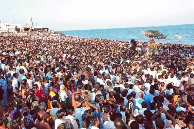Tiruchendur Skanda Sashti Viratham festival at Tiruchendur Murugan Temple.