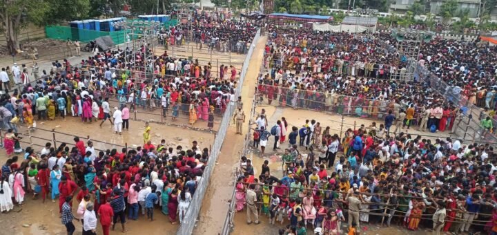 Ttd 2023 Tirumala Brahmotsavam festival procession scene