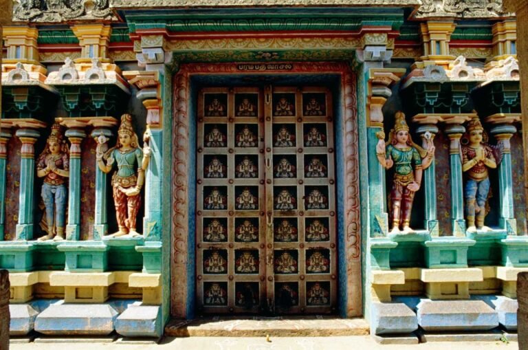 Vaikunta Ekadashi 2023 Date at temple entrance with devotees