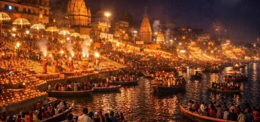 Varanasi Dev Deepawali Tour Ghats Lit With Diyas